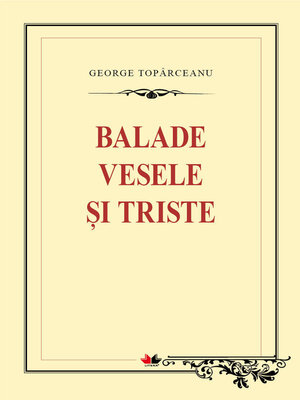cover image of Balade vesele și triste